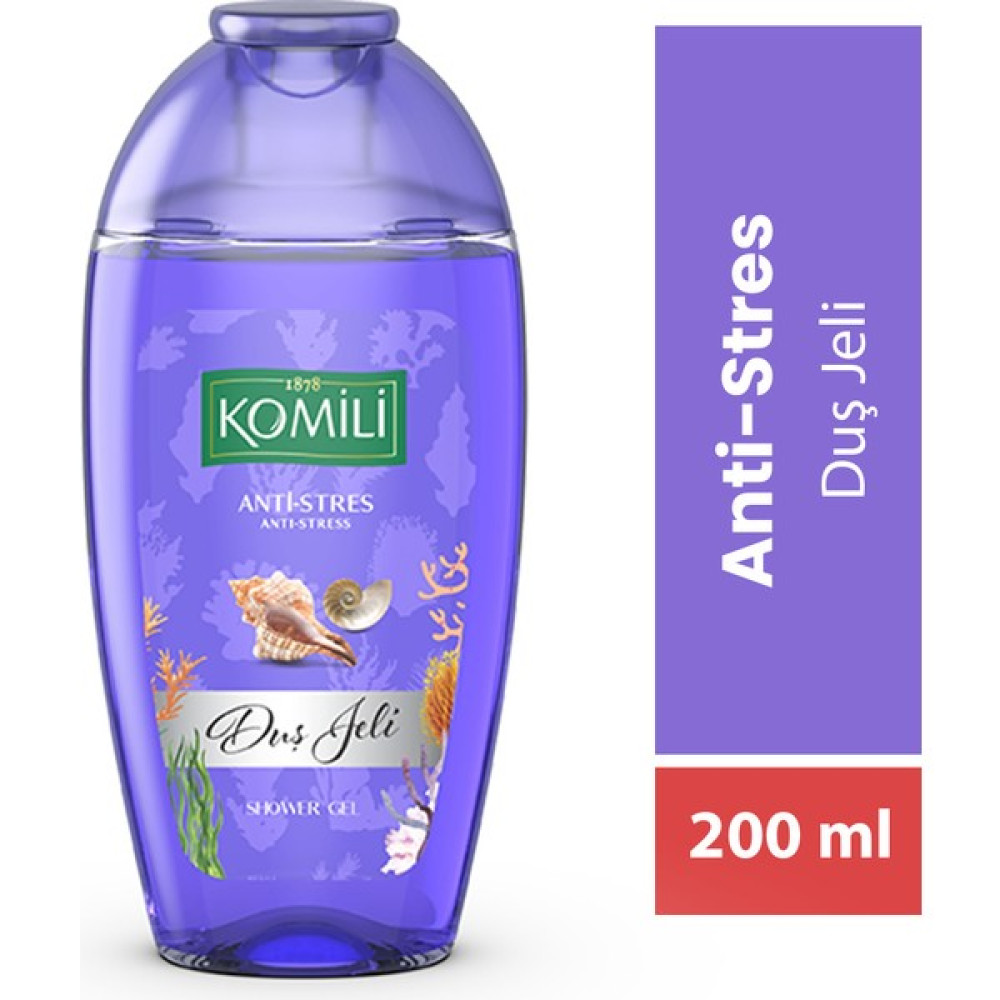 Komili Anti-Stres Vegan Seyahat Boy Duş Jeli - Egzotik Koku - 200 Ml Duş Jelleri ve Banyo Köpükleri Fiyatı