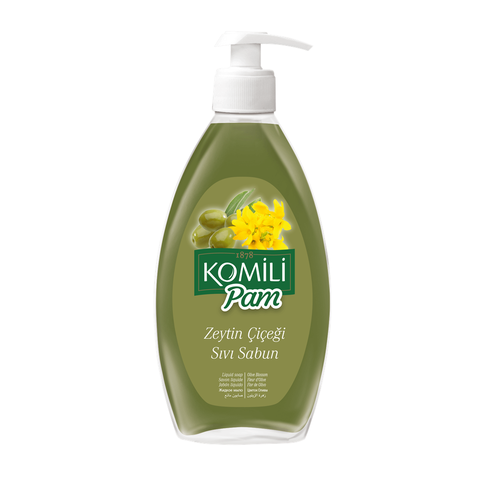 Komili Pam Zeytin Çiçeği Sıvı Sabun 400 ml Sabunlar Fiyatı