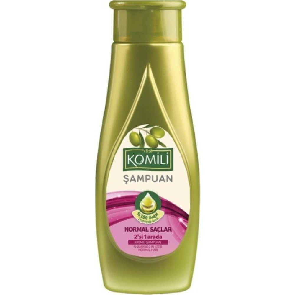 Komili Şampuan Zeytinyağlı Normal Saçlar 2in1 500 ml Şampuan ve Saç Kremi Fiyatı