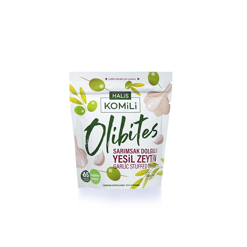 Komili Sarımsak Dolgulu Yeşil Zeytin 30 G Zeytin Fiyatı