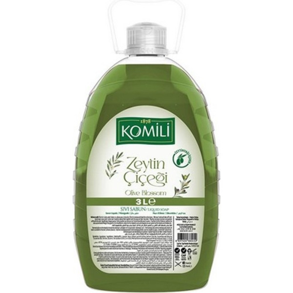 Komili Sıvı Sabun Zeytin Çiçeği 3 Litre El Bakımı Fiyatı