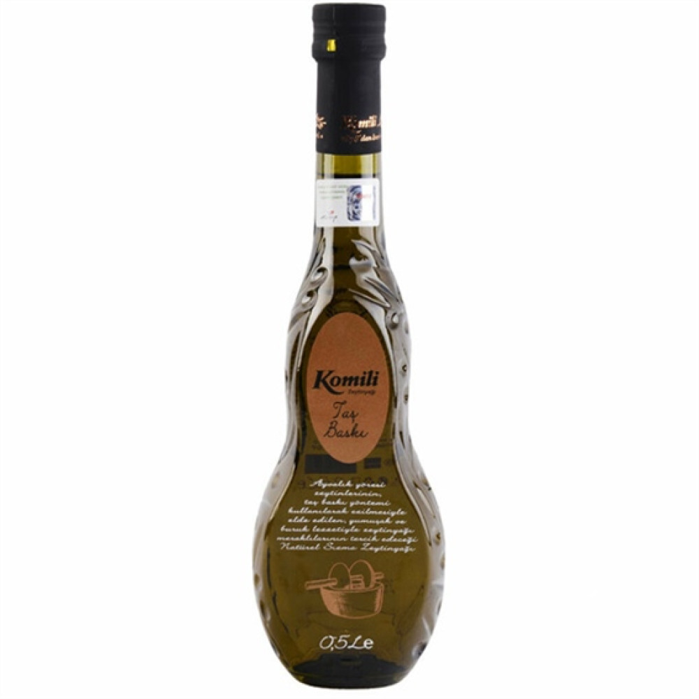 Komili Taş Baskı Sızma Zeytinyağı 500 ml Sıvı Yağ ve Zeytinyağı Fiyatı