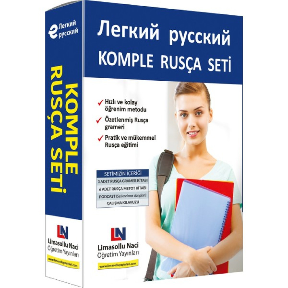 Komple Rusça Seti Yabancı Dil Öğretici Kitaplar ve Eğitim Setleri Fiyatı