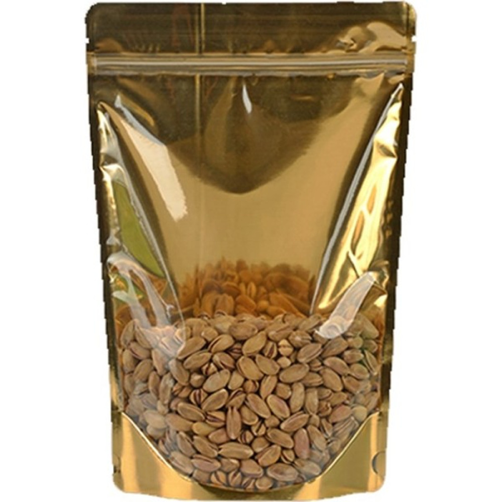 Konak Ambalaj Şeffaf Gold Metalize Kilitli Doypack 130X225X7 mm 1000 Adet - 0 Nalburiye & Hırdavat Fiyatı