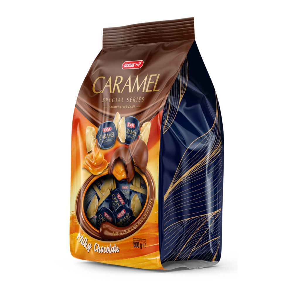 KONAK Caramel Çikolata Kaplı Karamel 500gr Çikolata ve Gofret Fiyatı