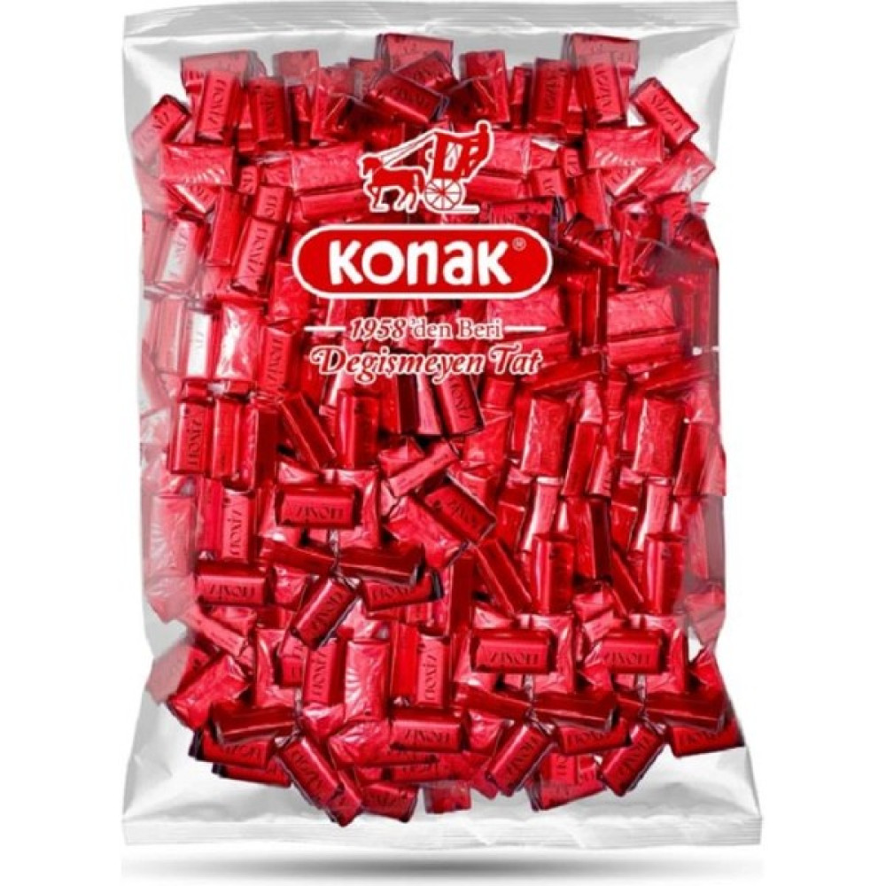 Konak Vizon Sütlü Krema Dolgulu Sütlü Çikolata (1000 Gr) - 1 kg Çikolata ve Gofret Fiyatı
