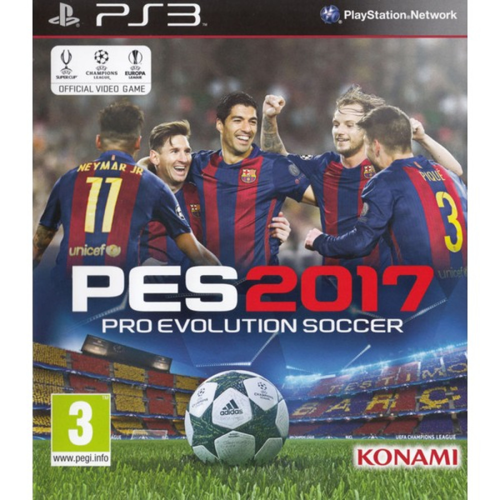 Konami Pes 2017 Ps3 Oyun PlayStation 2 - 3 Oyunları Fiyatı