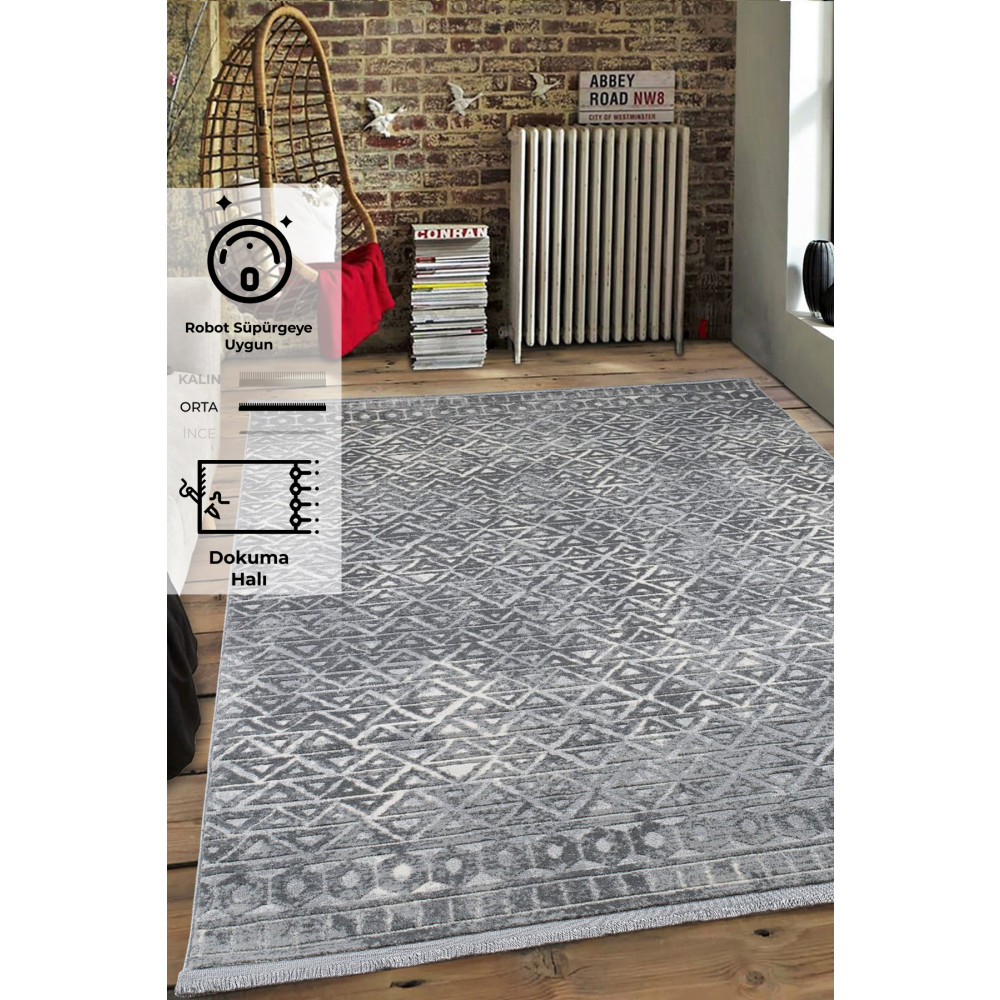 Konfor Halı Konfor Notta 1108 Modern Dokuma Halı 100 x 300 Beden Kilim Fiyatı