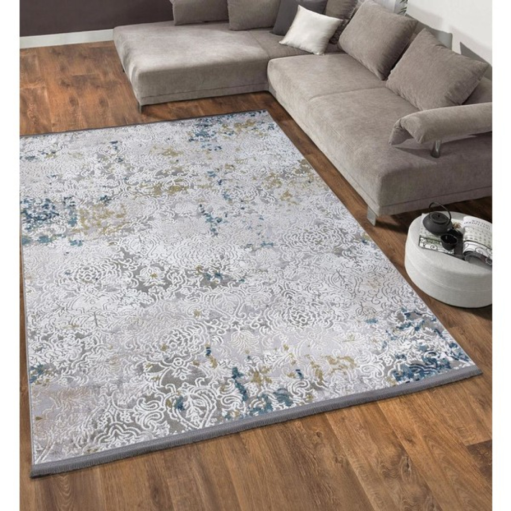 Konfor Havana 2805 Modern Dokuma Halı 80 x 150 cm - Gri Salon Halısı Fiyatı