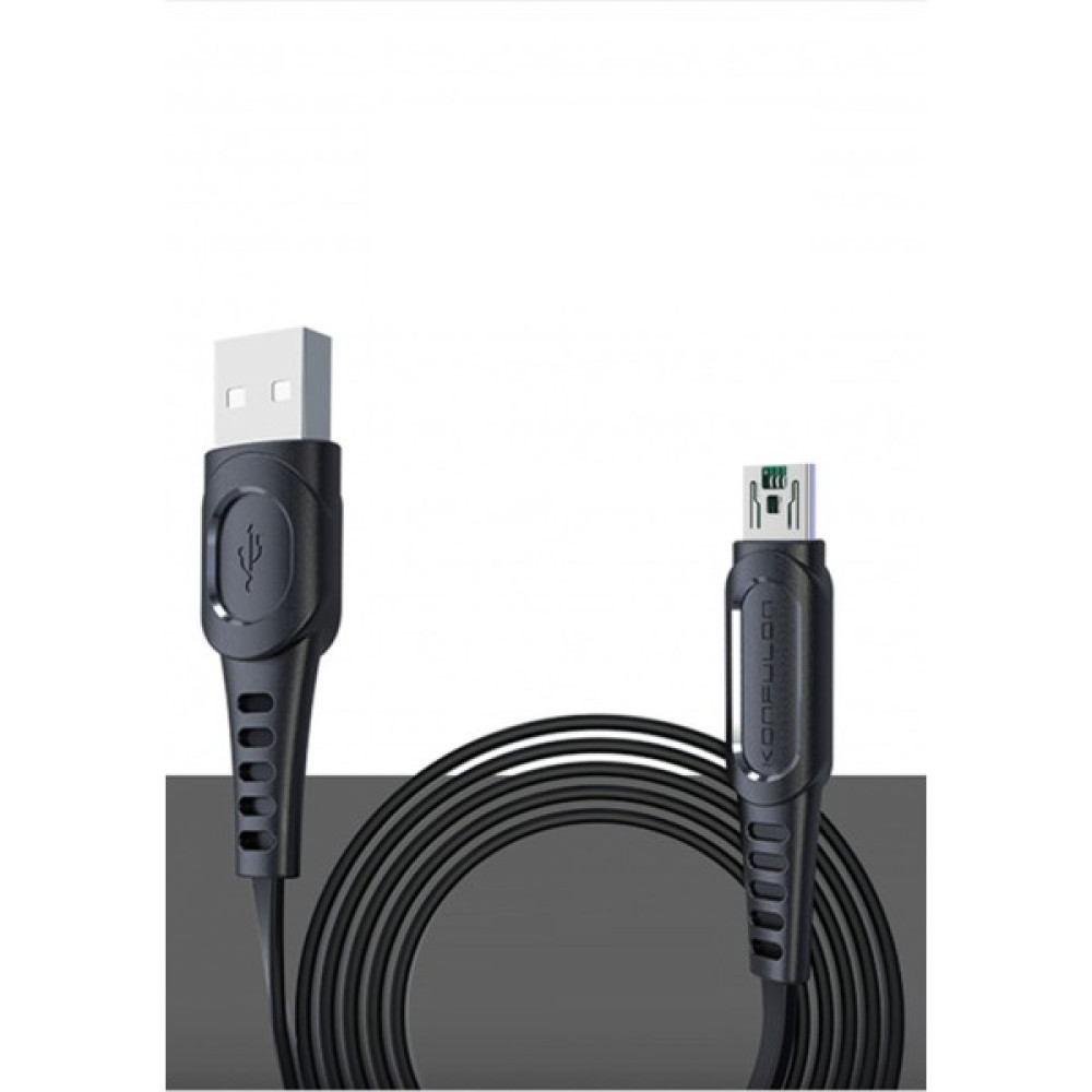 Konfulon Dc-24 Micro USB Kablo 1.2m 4A - Siyah 11 Oto Boyaları Fiyatı