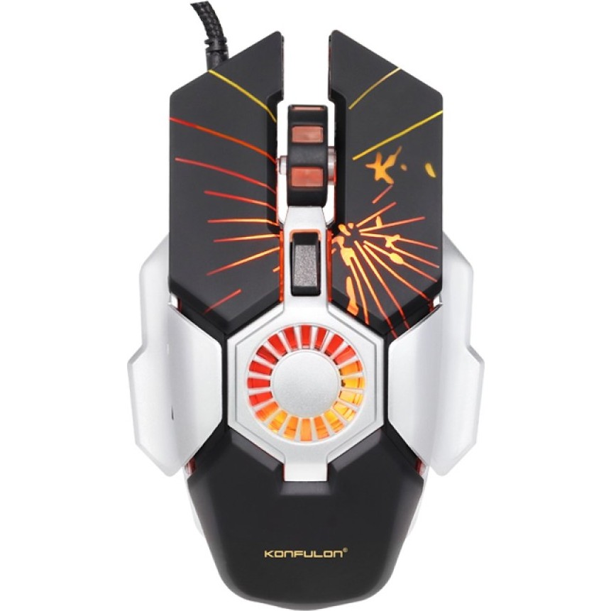 Konfulon G16 Rgb Işıklı Kablolu Gamer Mouse - Siyah Diğer Fiyatı
