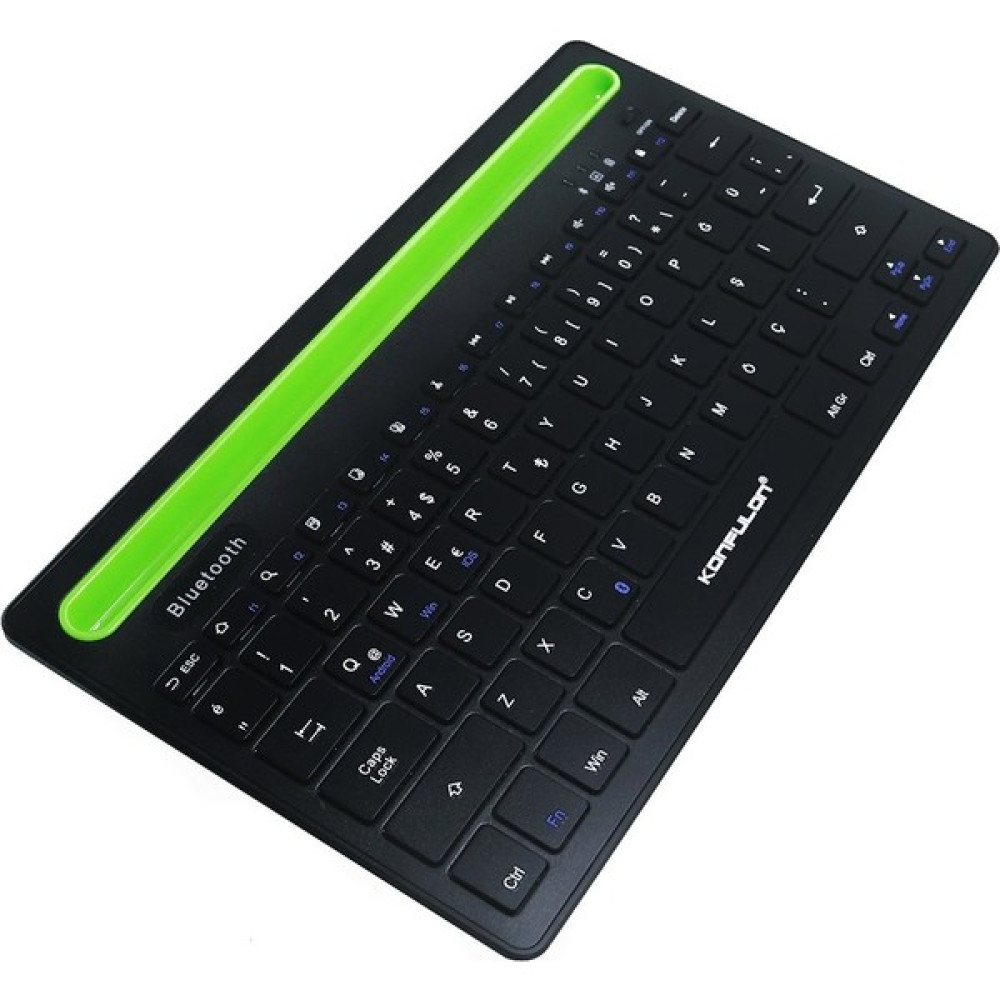 Konfulon V4 5.0 Standlı Türkçe Q Bluetooth Klavye - Siyah Oyuncu Klavyesi Fiyatı