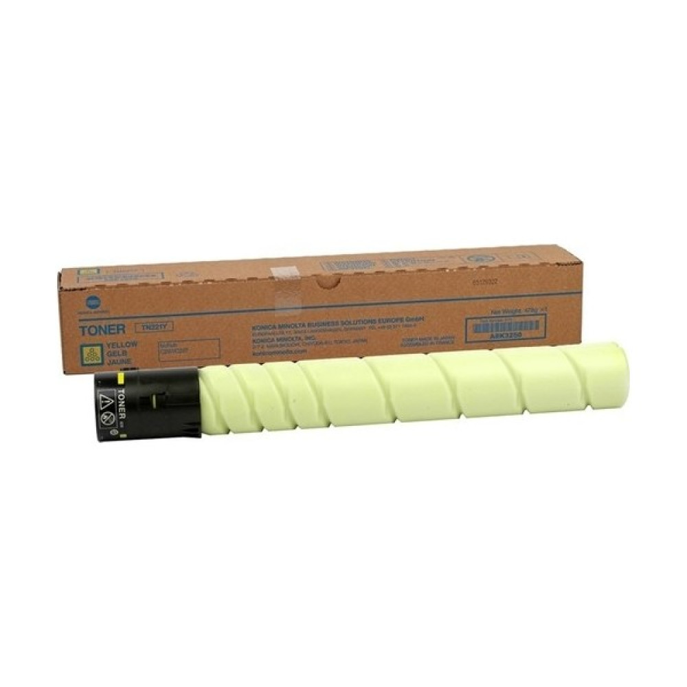 Konica Minolta TN-221 Sarı Orjinal Fotokopi Toner Bizhup C227 AX724 Tonerler Fiyatı