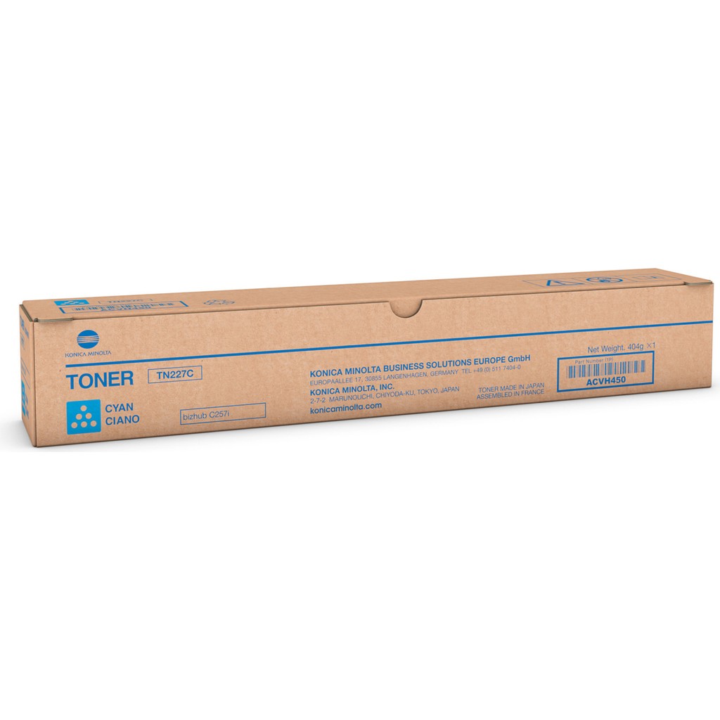 Konica Minolta TN-227C (ACVH450) Mavi (Cyan) Orjinal Toner - Bizhub C257İ (TN227C) Diğer Fiyatı