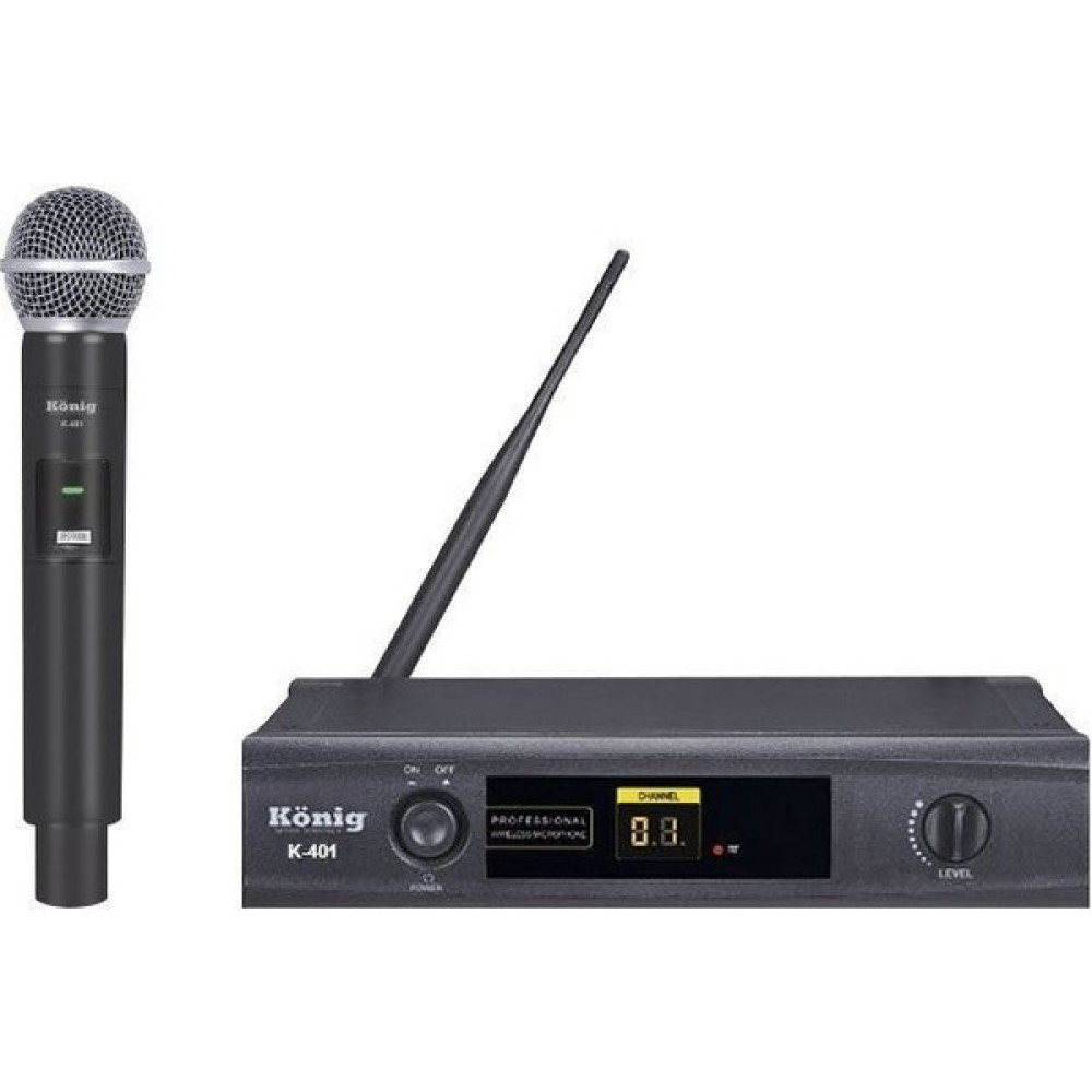 König K-401 Wireless El Telsiz Mikrofonu Müzik Aletleri Fiyatı