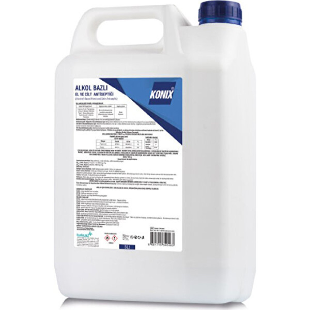 Konix 5 Lt El ve Cilt Dezenfektanı Losyon Hijyen ve Temizlik Fiyatı