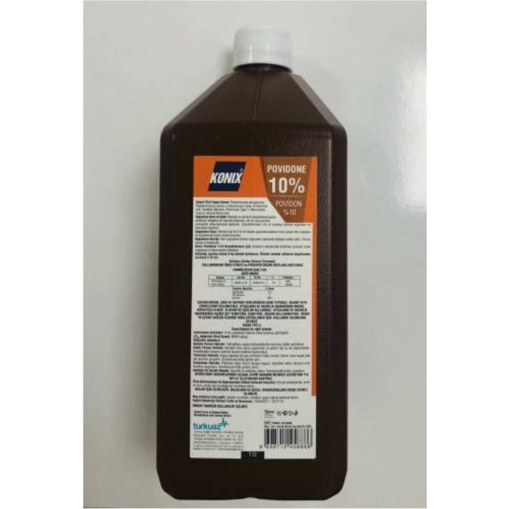 Konix Povidone Batikon Dezenfektan 1000 ml - 1 lt Diğer Fiyatı