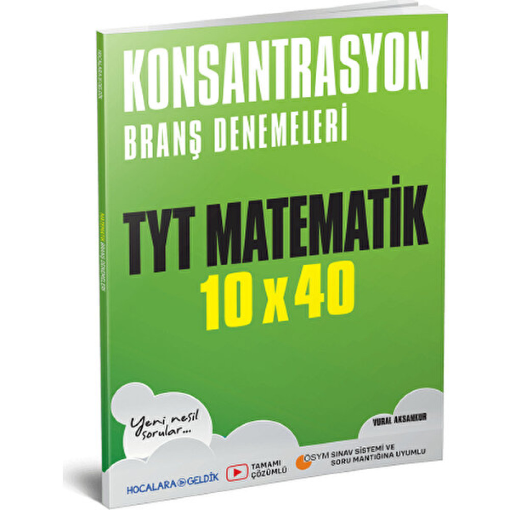 Konsantrasyon Branş Denemeleri TYT Matematik Matematik Fiyatı
