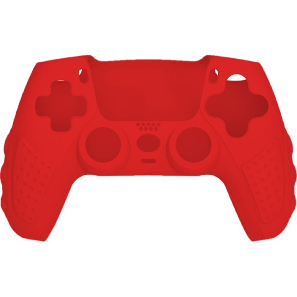 Konsoloyun Ps5 Dualsense Parmak Izli Tırtıklı Soft Silikon Kol Kılıfı - Kırmızı PlayStation 5 PS5 Oyunları Fiyatı