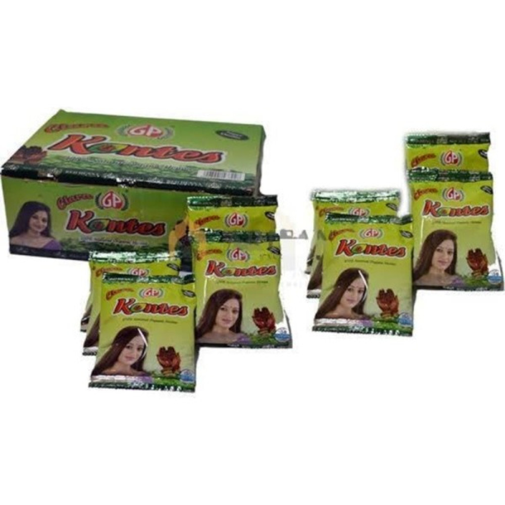 Kontes Hint Kınası 20 gr 40 Adet Saç Boyası Fiyatı