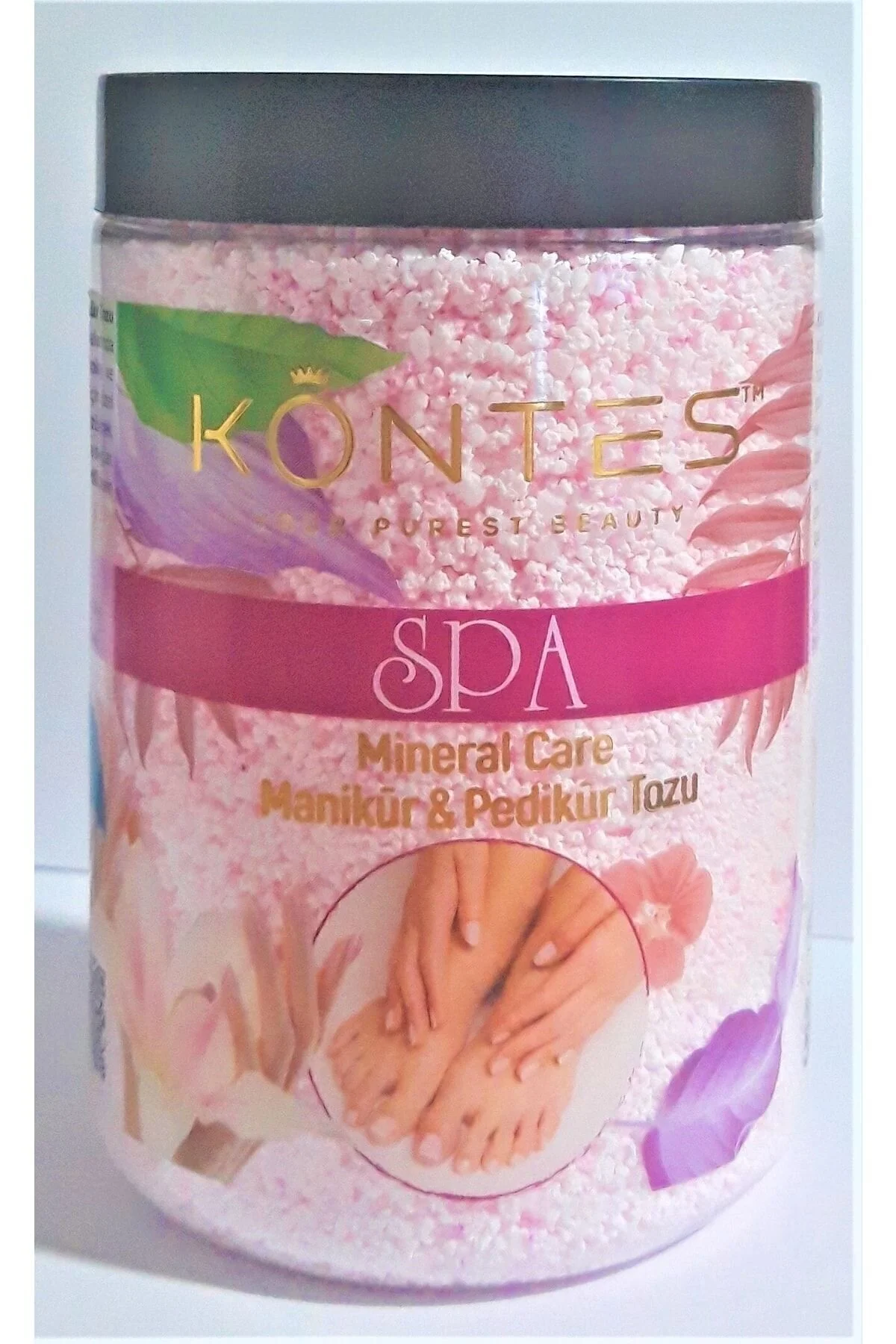 Kontes Spa Mineral Care Manikür Pedikür Tozu Pink 500gr" Manikür & Pedikür Seti Fiyatı