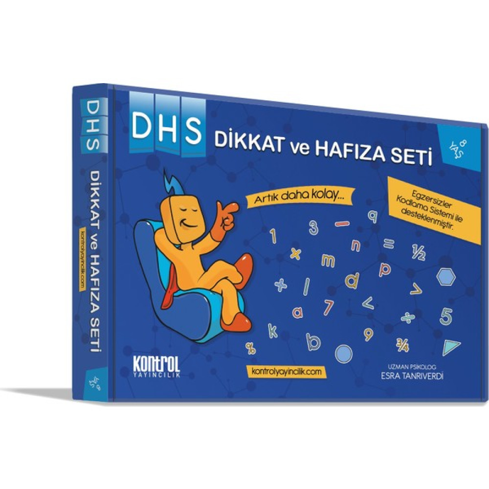 Kontrol Yayıncılık Dikkat Hafıza Seti 8 Yaş - Esra Tanrıverdi Zeka Geliştirici Kitaplar Fiyatı