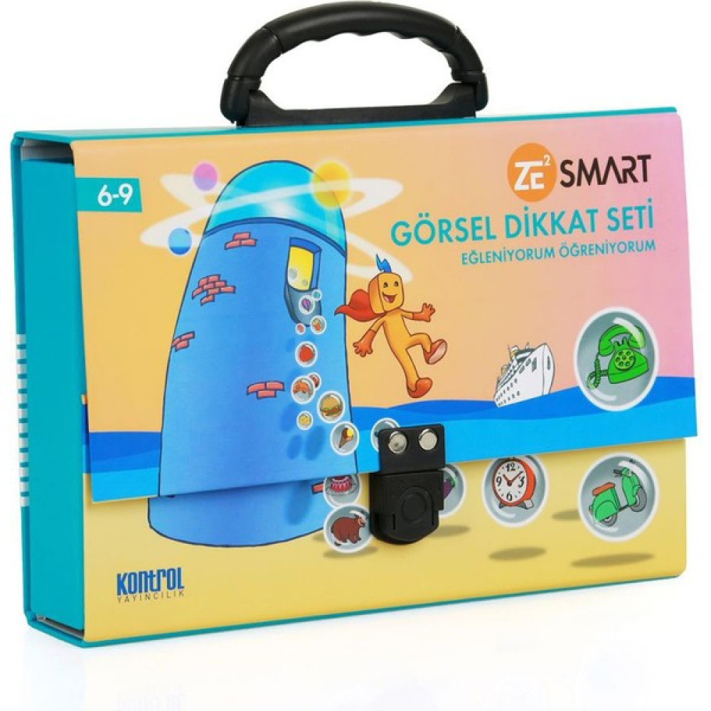 Kontrol Yayıncılık Zekare 6-9 Yaş Görsel Dikkat Eğitim Seti - Sarı Çocuk Oyuncağı Fiyatı
