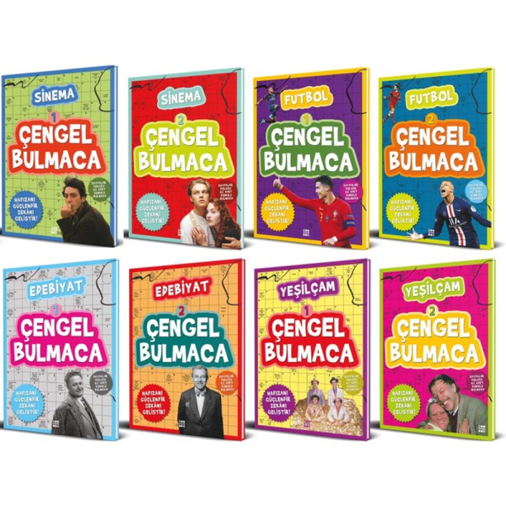 Konulu Çengel Bulmaca Seti (8 Kitap) Puzzle & Aksesuarları Fiyatı
