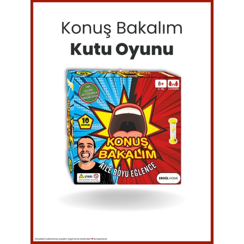 Konuş Bakalım Kutu Oyunu - Söyle Bakalım-Aile Boyu Eğlence Oyun Takımları Fiyatı