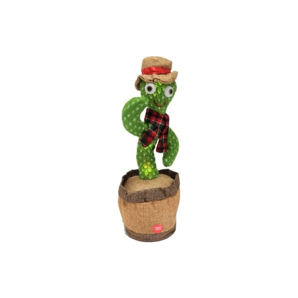 Konuşan Dans Eden Kaktüs Müzikli Işıklı Saksı Peluş Oyuncak Şarjlı Dansçı Kaktüs - 09-Yeşil Peluş Oyuncaklar Fiyatı