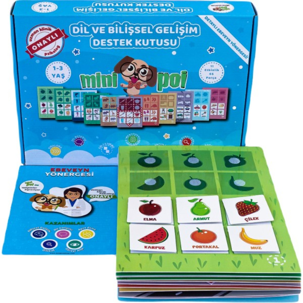 Konuşma ve Dikkat Geliştiren Cırt Cırtlı Etkinlikler 1-3 Yaş Dil ve Bilişsel Gelişim Destek Kutus Zeka Geliştirici Kitaplar Fiyatı