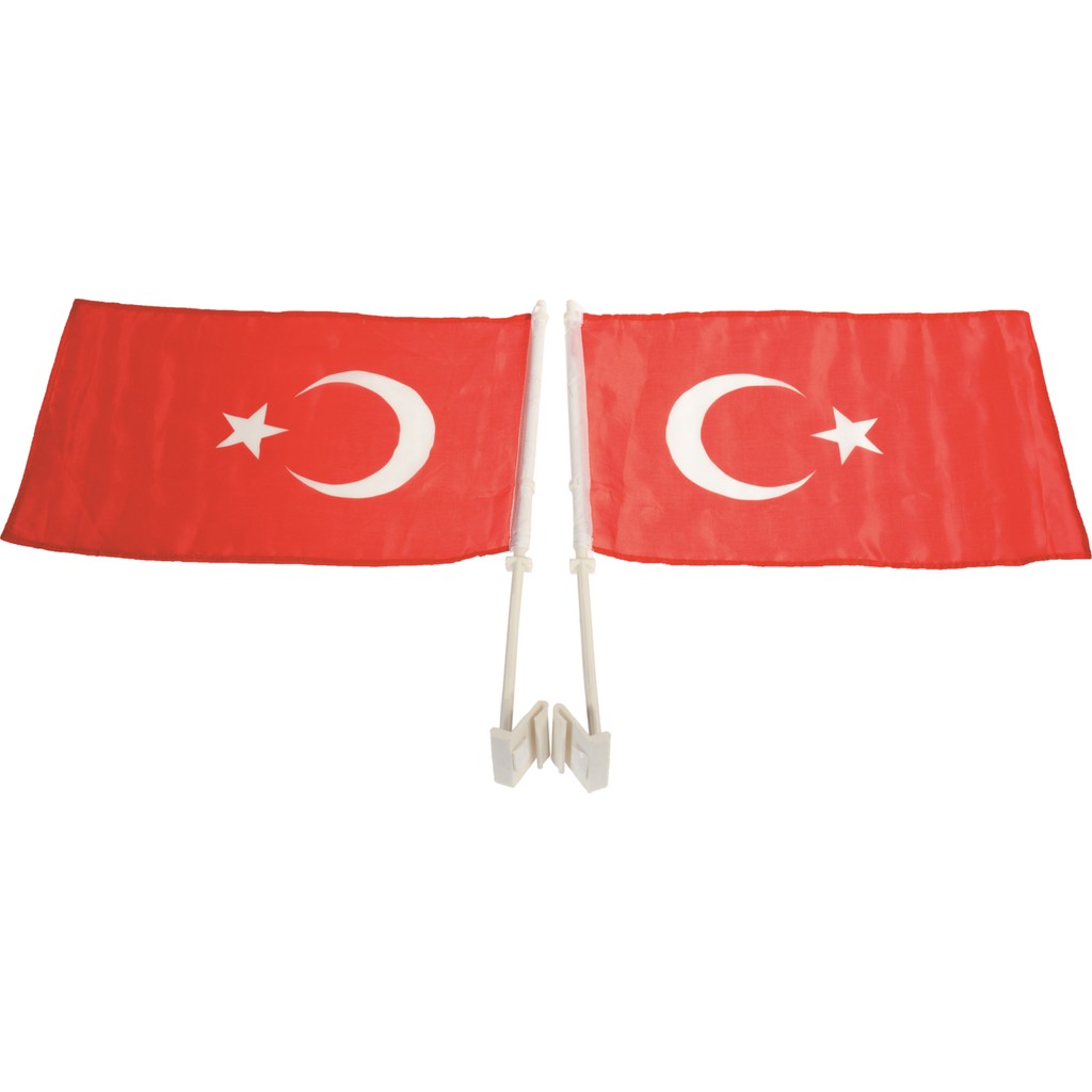Konvoy Araç Türk Bayrağı - 100 ADET - 30 X 45 Diğer Fiyatı