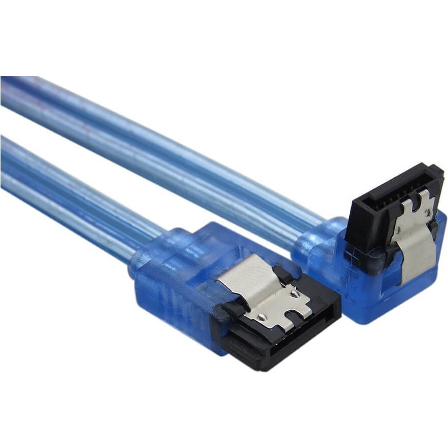 Koodmax 2 Adet - 1 Metre - Sata 3.0 Kablo 90° Açılı Data Kablosu - SSD HDD Uyumlu, Yüksek Hızlı Bağlantı SSD / Solid State Drive Fiyatı