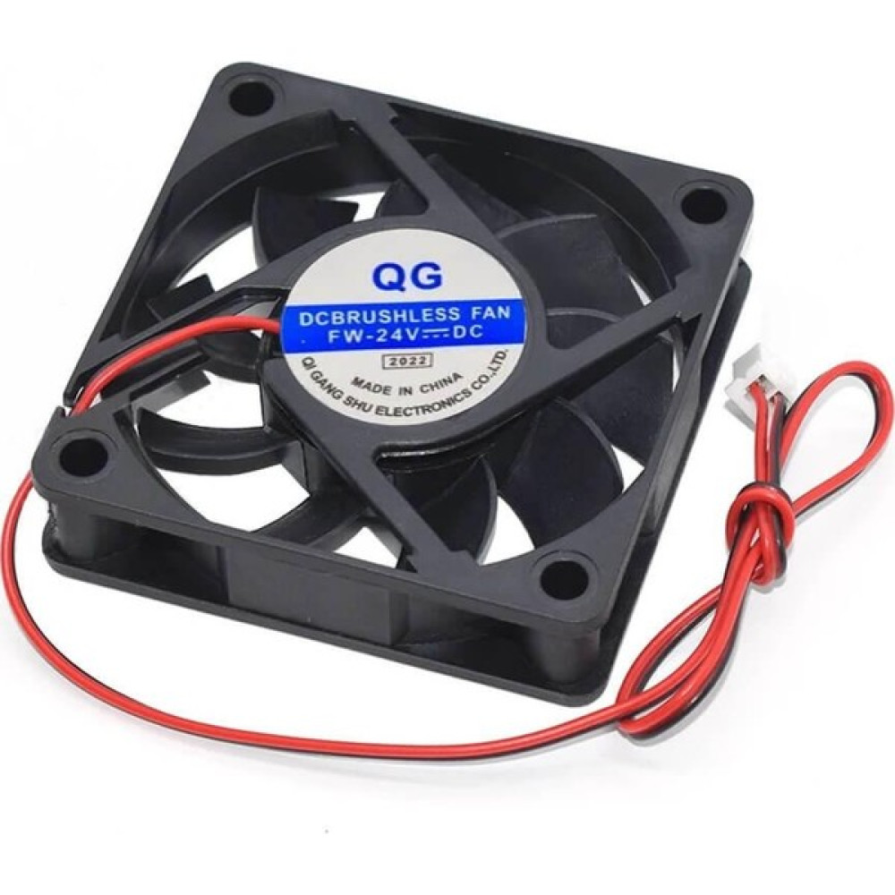 Koodmax 24V 6cm Fan - 60*60*10MM Soğutucu Fan - 60MM Kare Fan - 2 Pin Soğutucular Fiyatı
