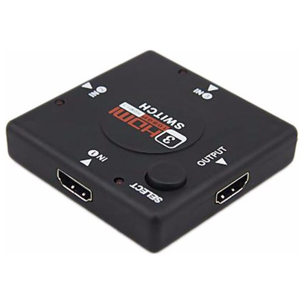 Koodmax HDMI Çoklayıcı 3 Port 1080P HDMI Switch Splitter Seri & Paralel Kablo Fiyatı