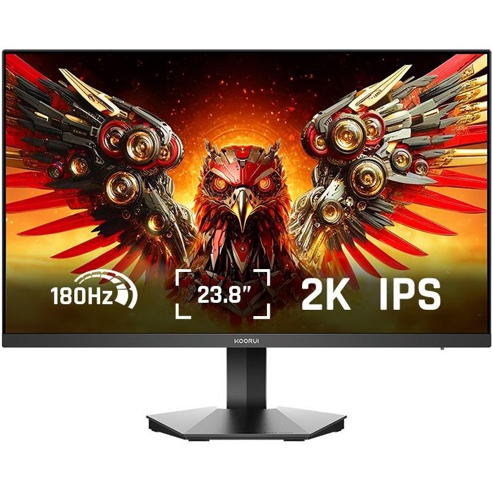 Koorui 23.8" G2421V 180Hz 1ms IPS Gaming Monitör 2560 x 1440 Çözünürlük ile Oyun İçin Tasarlandı Diğer Fiyatı