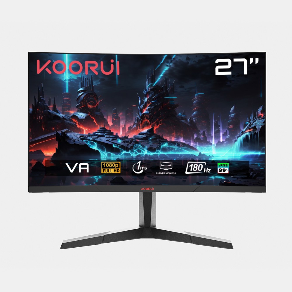 Koorui 27" 27E6CA 180Hz 1ms Va Fhd (Hdmı, Displayport) Curved Gaming Monitör Diğer Fiyatı