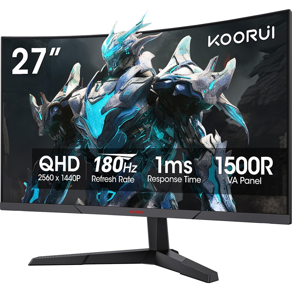 Koorui 27" 27E6QCA 2560 x 1440 QHD 180Hz 1ms VA Panel Kavisli Gaming Monitör Diğer Fiyatı