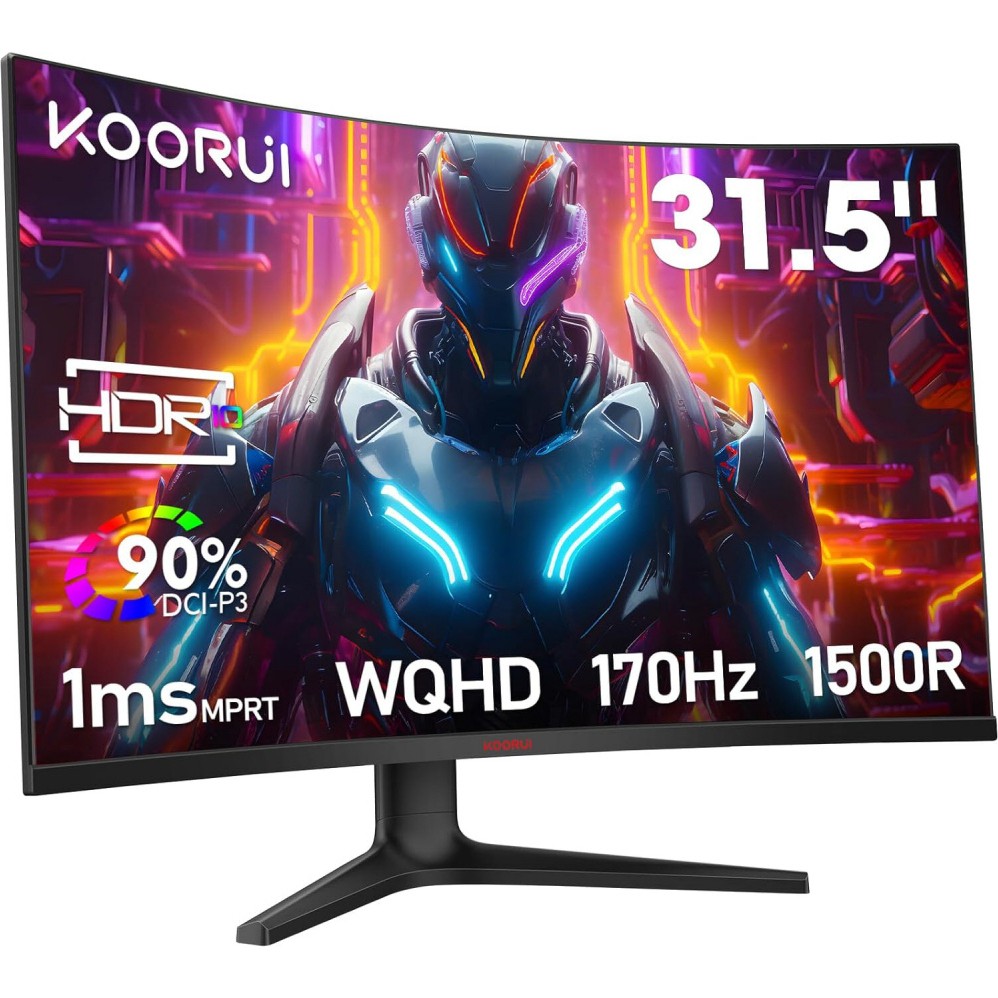 Koorui 31.5" 32E6QC 170Hz 1ms Va Qhd (Hdmı, Displayport) Curved Gaming Monitör Diğer Fiyatı