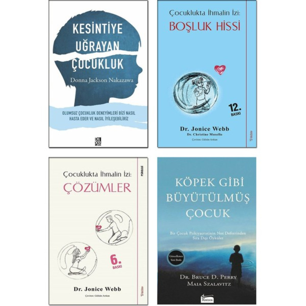 Köpek Gibi Büyütülmüş Çocuk + Kesintiye Uğrayan Çocukluk + Çocuklukta İhmalin İzi : Boşluk Hissi + Çocuklukta İhmalin İzi : Çözümler - Jonice Webb ... Aile & Çocuk Bakımı Fiyatı