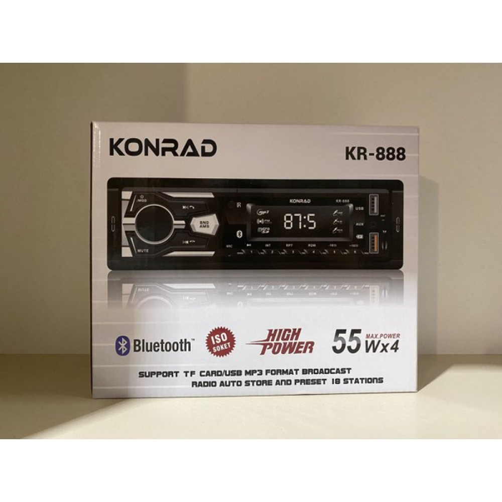 Korad KR-888 4X55W Bt/tf Card/usb/mp3 Oto Teyp Oto Teypleri Fiyatı