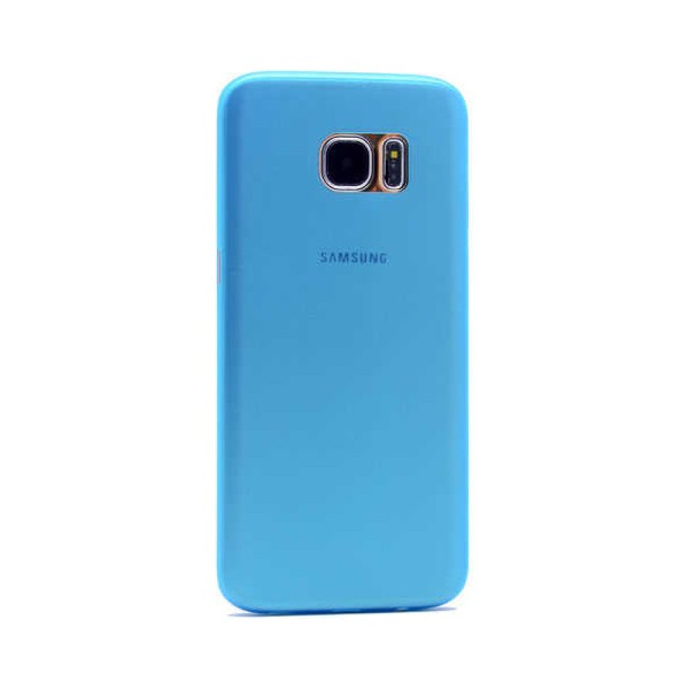 Koral Store Koralstore Galaxy S7 Edge Kılıf Zore 1.kalite Pp Silikon - Mavi Cep Telefonu Kılıfı Fiyatı