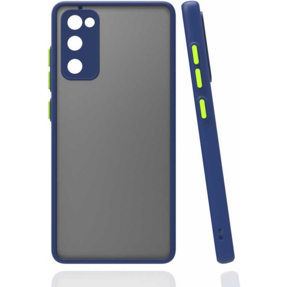Koralstore Galaxy S20 Fe Kılıf Kaff Kapak - Lacivert Cep Telefonu Kılıfı Fiyatı