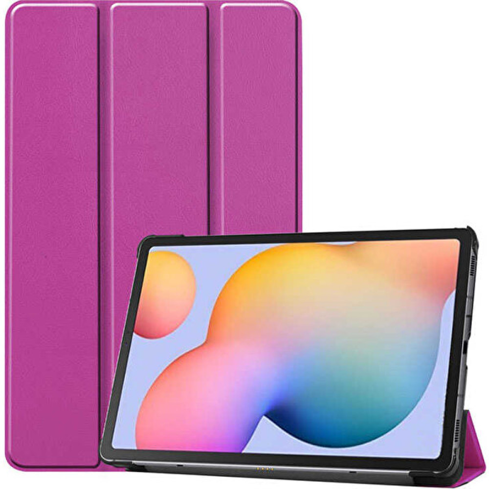 Koralstore Galaxy Tab A7 Lite T225 Zore Smart Cover Standlı 1-1 Kılıf - Mor Cep Telefonu Kılıfı Fiyatı