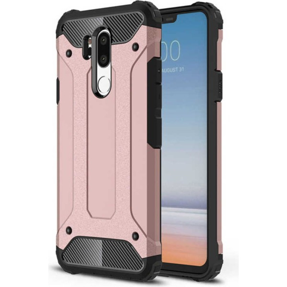 Koralstore Lg G7 Kılıf Zore Crash Silikon Kapak - Rose Gold Cep Telefonu Kılıfı Fiyatı