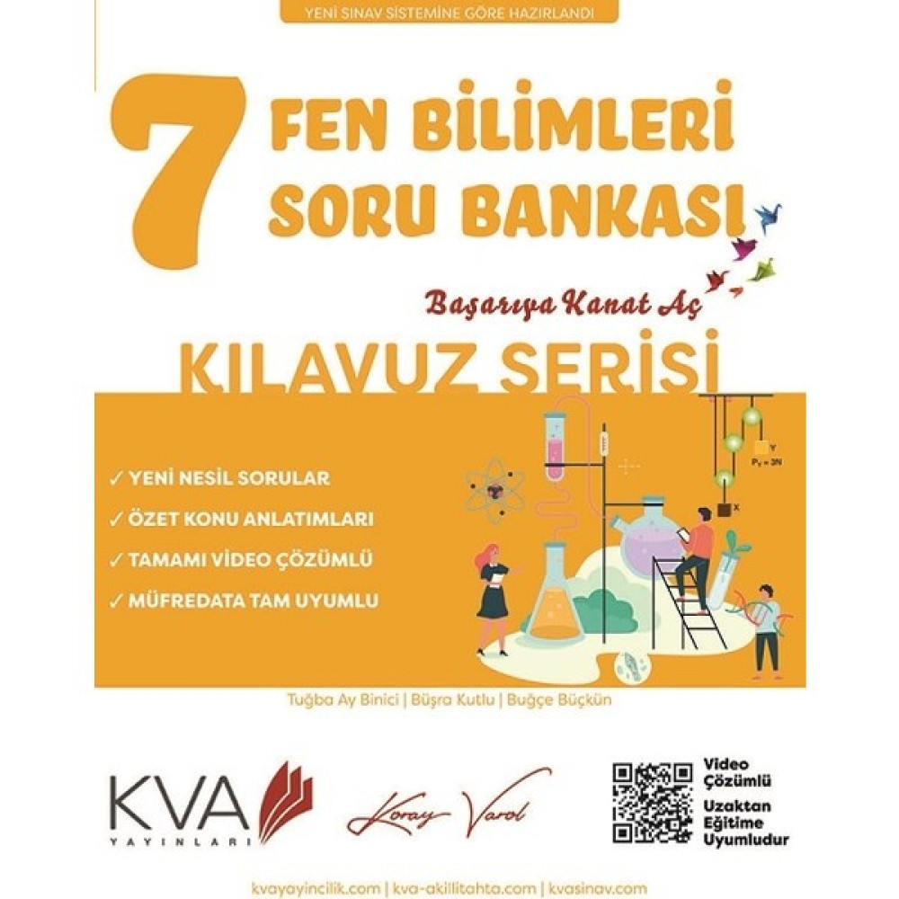 Koray Varol Akademi 7.sınıf Kılavuz Serisi Fen Bilimleri Soru Bankası Fen - Bilişim ve Teknoloji Fiyatı