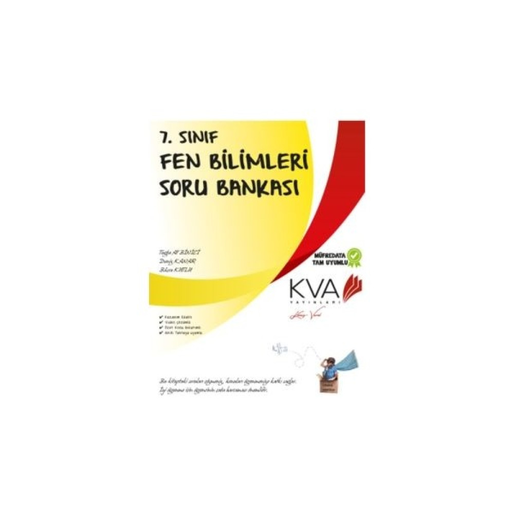 Koray Varol Akademi KVA 7. Sınıf Fen Bilimleri Soru Bankası Fen - Bilişim ve Teknoloji Fiyatı