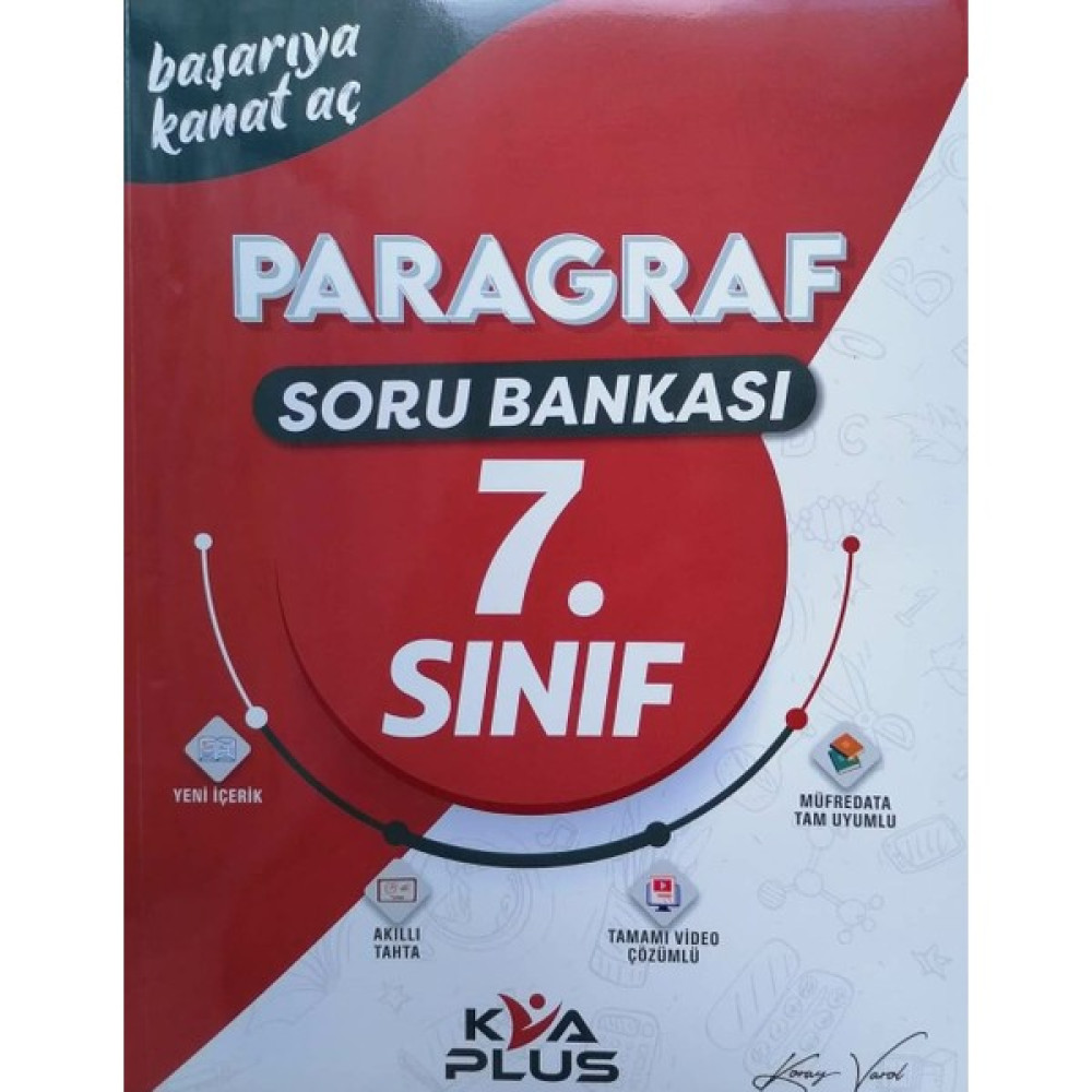 Koray Varol Akademi Kva Plus 7. Sınıf Paragraf Soru Bankası Tüm Dersler Fiyatı