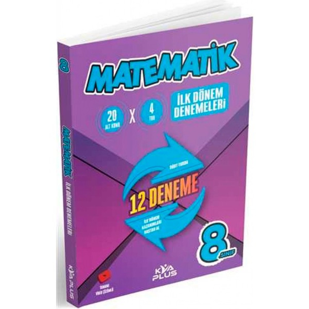 Koray Varol Akademi Kva Yayınları 8. Sınıf Ilk Dönem Matematik Denemeleri Matematik Fiyatı