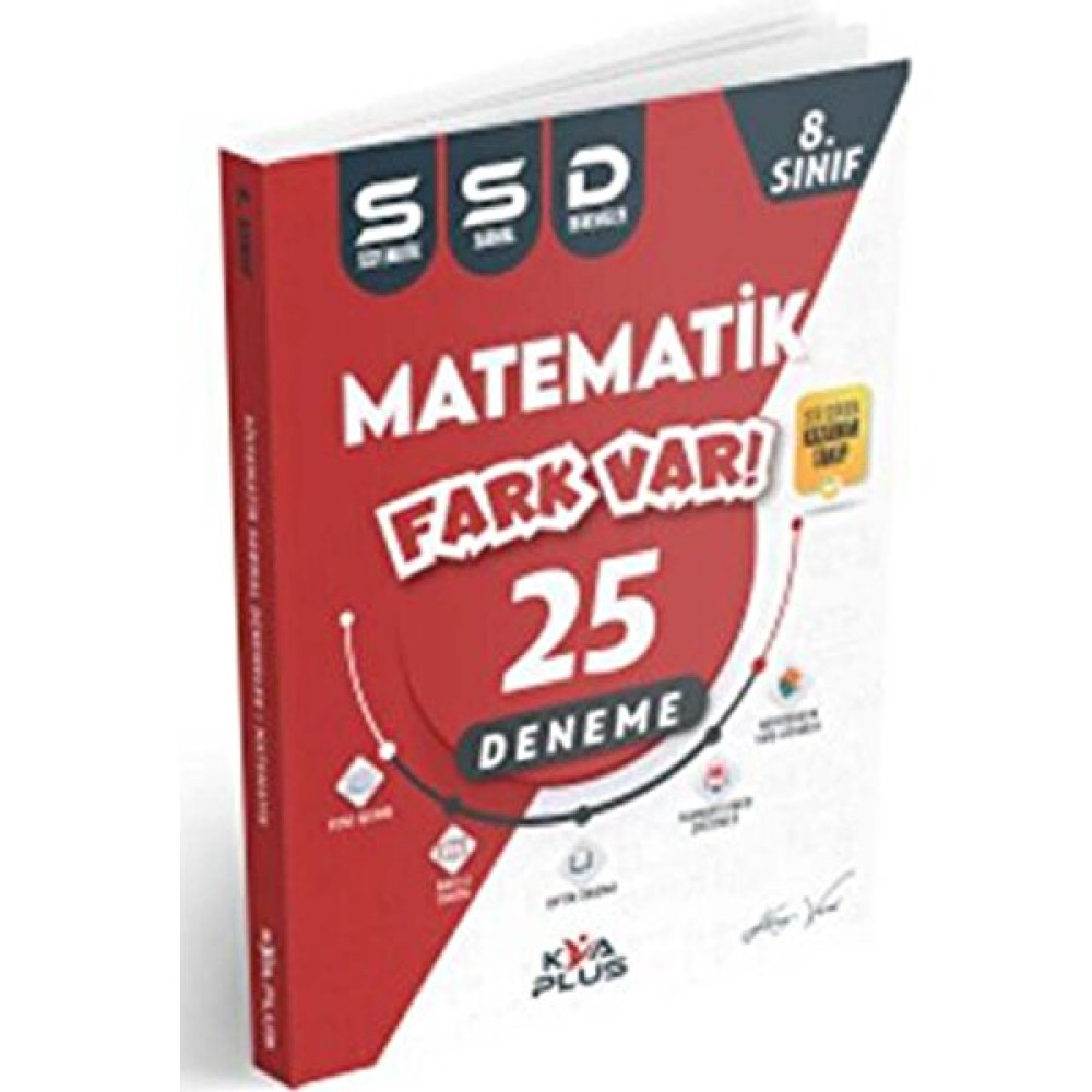 Koray Varol Akademi Yayınları 8. Sınıf / Lgs Matematik 25 Sistematik Sarmal Deneme Kaynak Kitapları Fiyatı